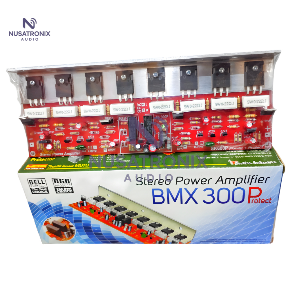 BMX 300P STEREO POWER KIT WITH PROTECTOR