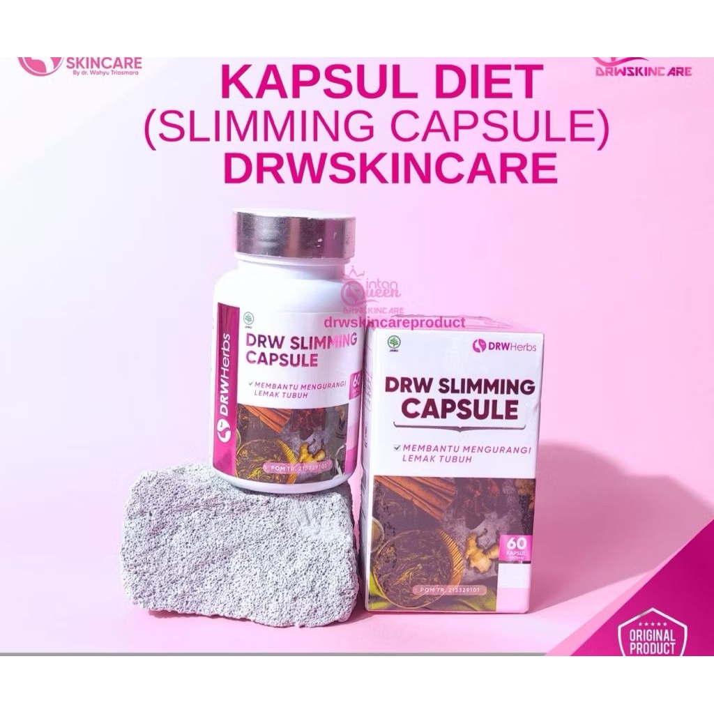 KAPSUL DIET DRW SKINCARE / KAPSUL PELANGSING DRW / DIET HERBAL DRW AKINCARE ORIGINAL