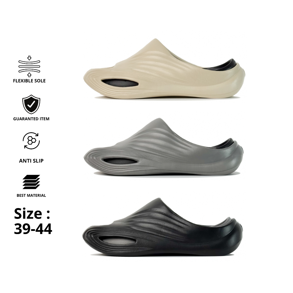 DUTNOV - Sandal Fashion Pria - Sandal Selop Pria - Sandal Pria Karet - Sandal Sport Pria Empuk