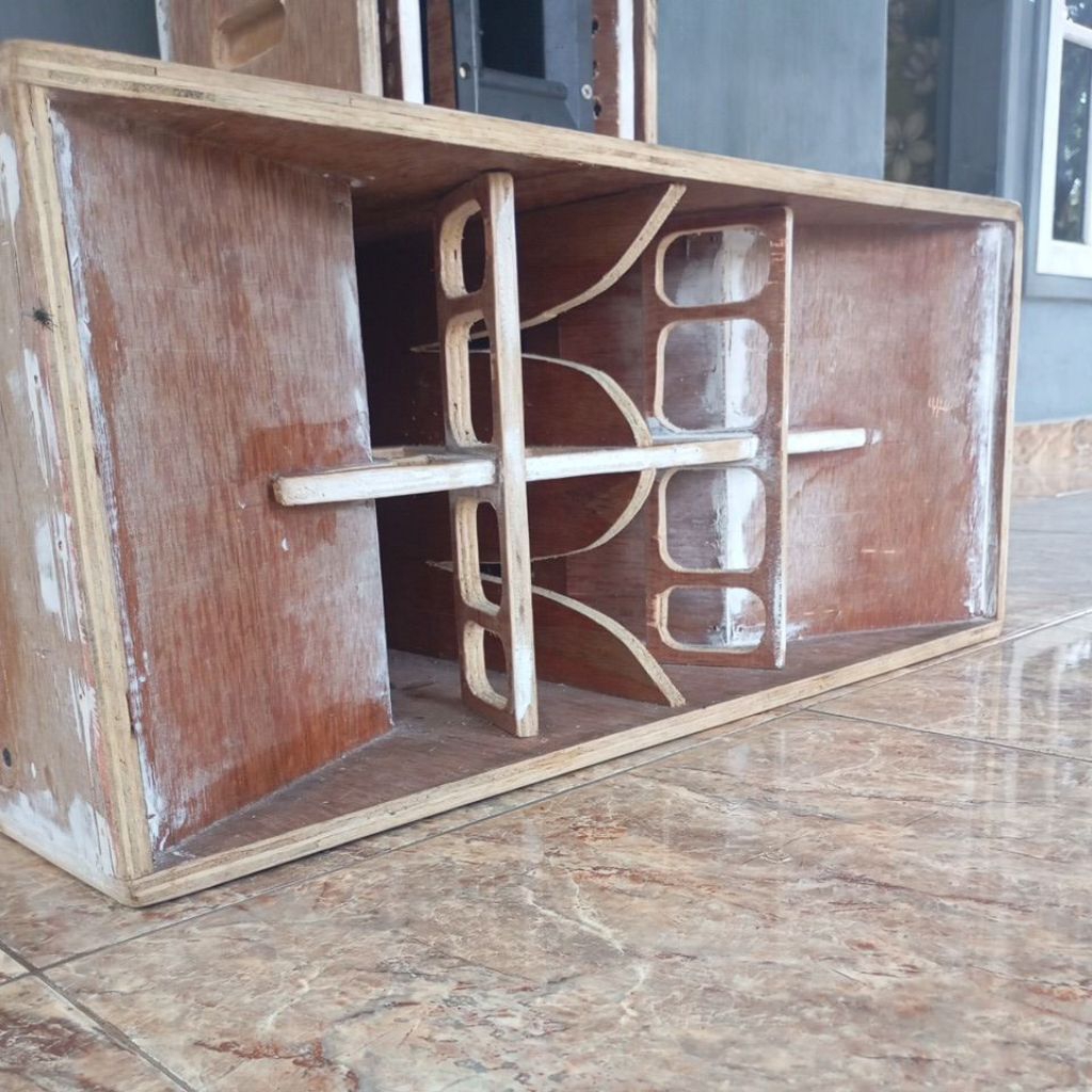 ( PROMO ) Box cla 8 inch double bahan full triplek semi meranti 12mm + sudah ada speakon