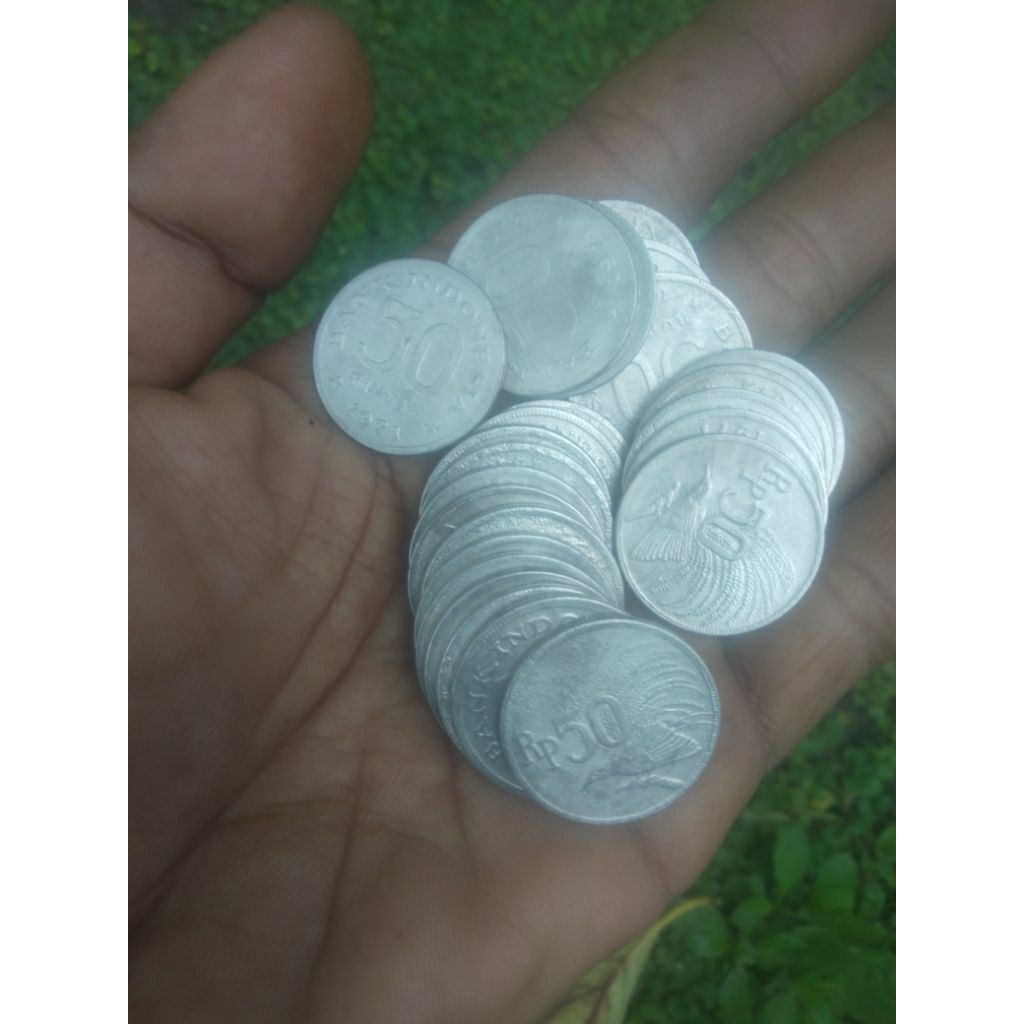 koin 50 rupiah 1971