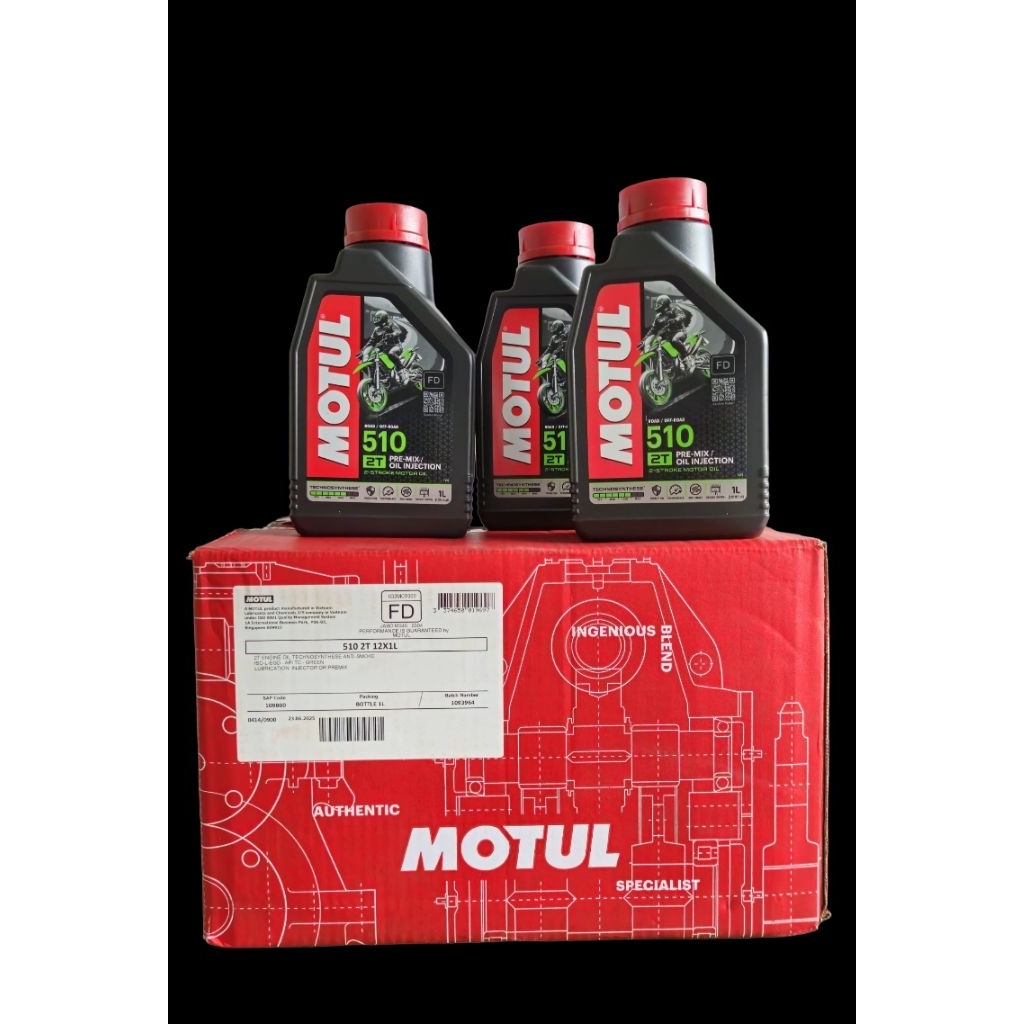 OLI SAMPING MOTUL 5100 2T ORIGINAL