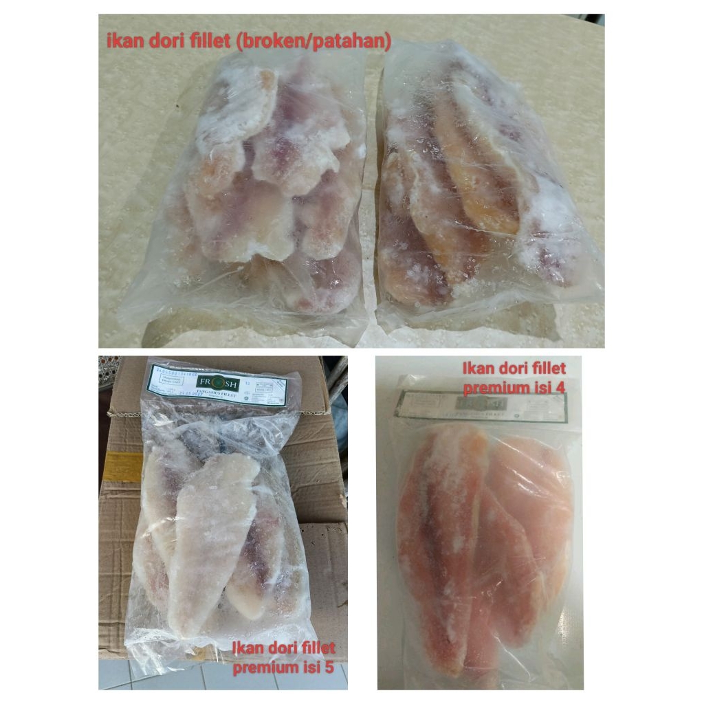Ikan Dori/Patin Fillet Frozen