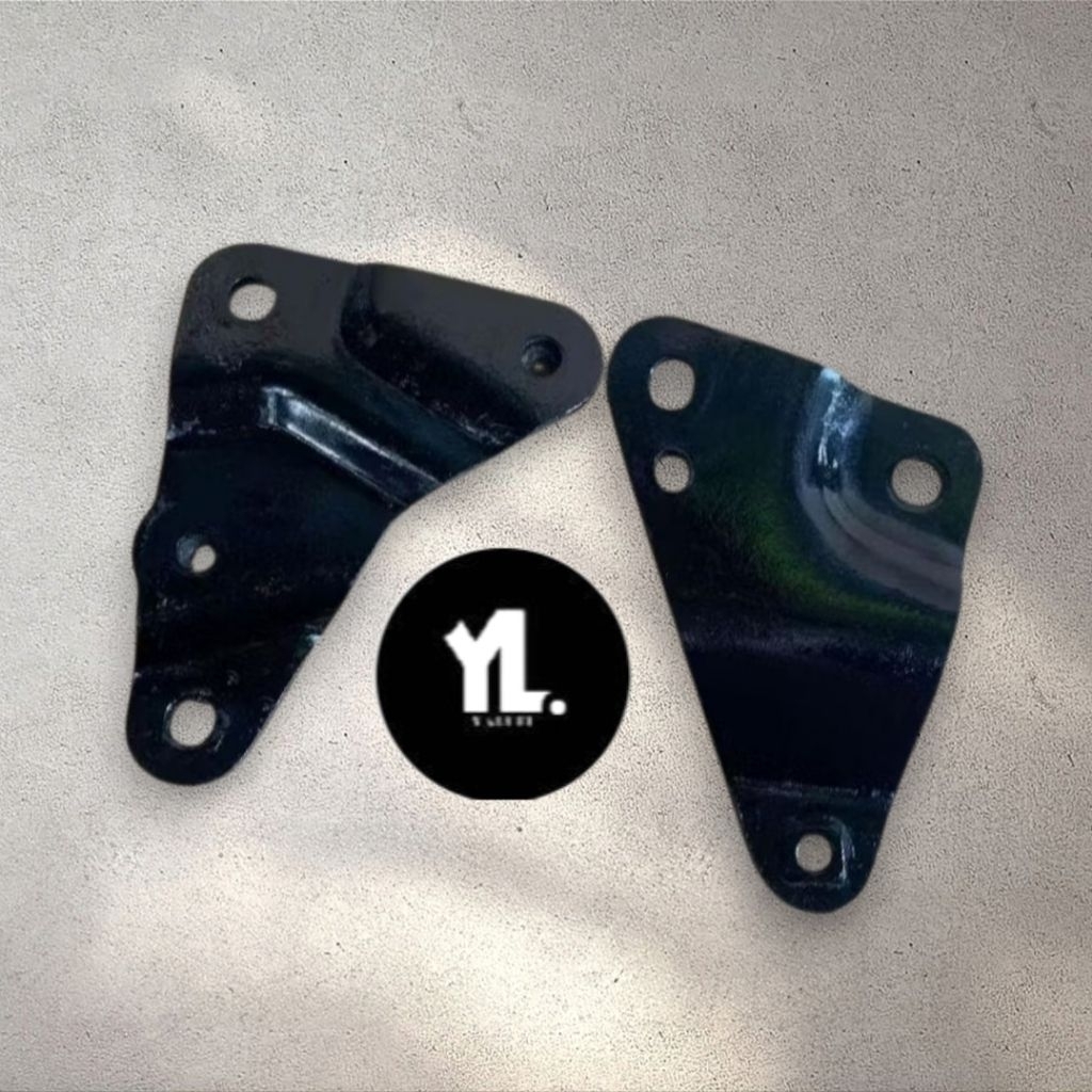 Pangkon Bracket Breket Dudukan Postep footstep barstep Belakang Honda Supra X lama old PNP Original 