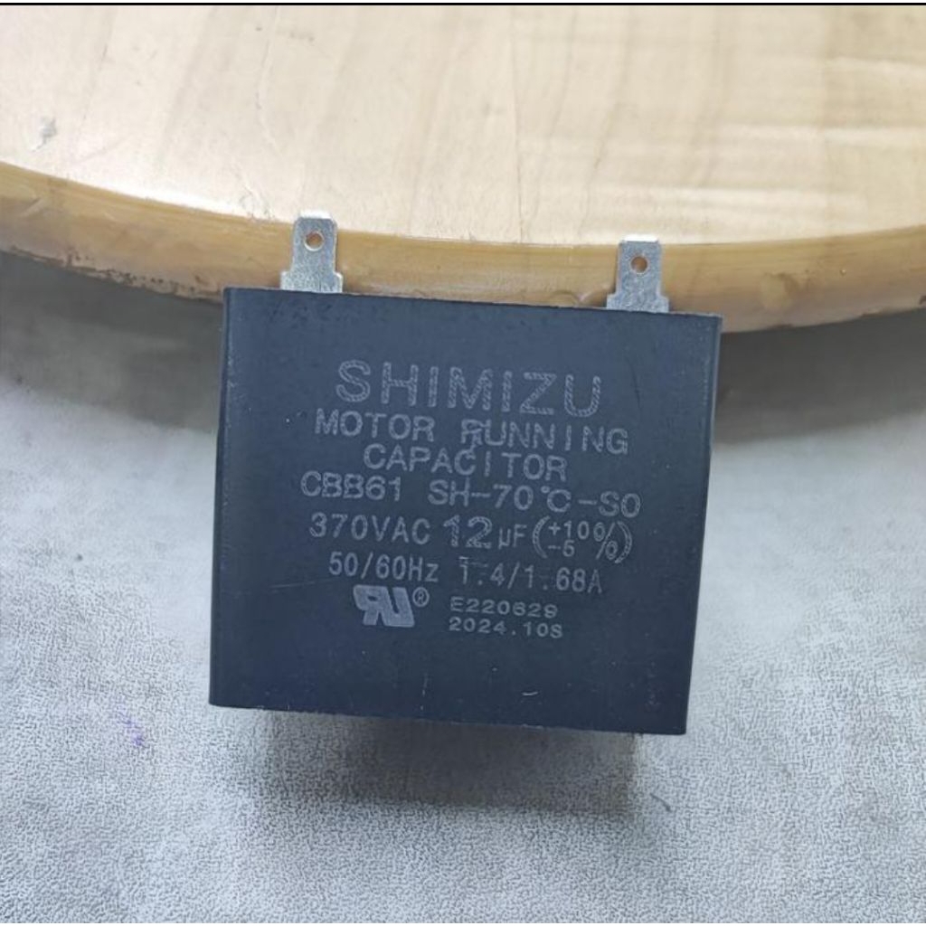 Sparepart Pompa Air Shimizu Kapasitor Colok 12 mf PS-116 BIT Original