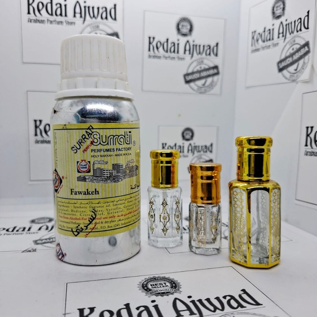Fawakeh Surrati | Parfum fawakeh BIBIT MURNI 100 % by surrato