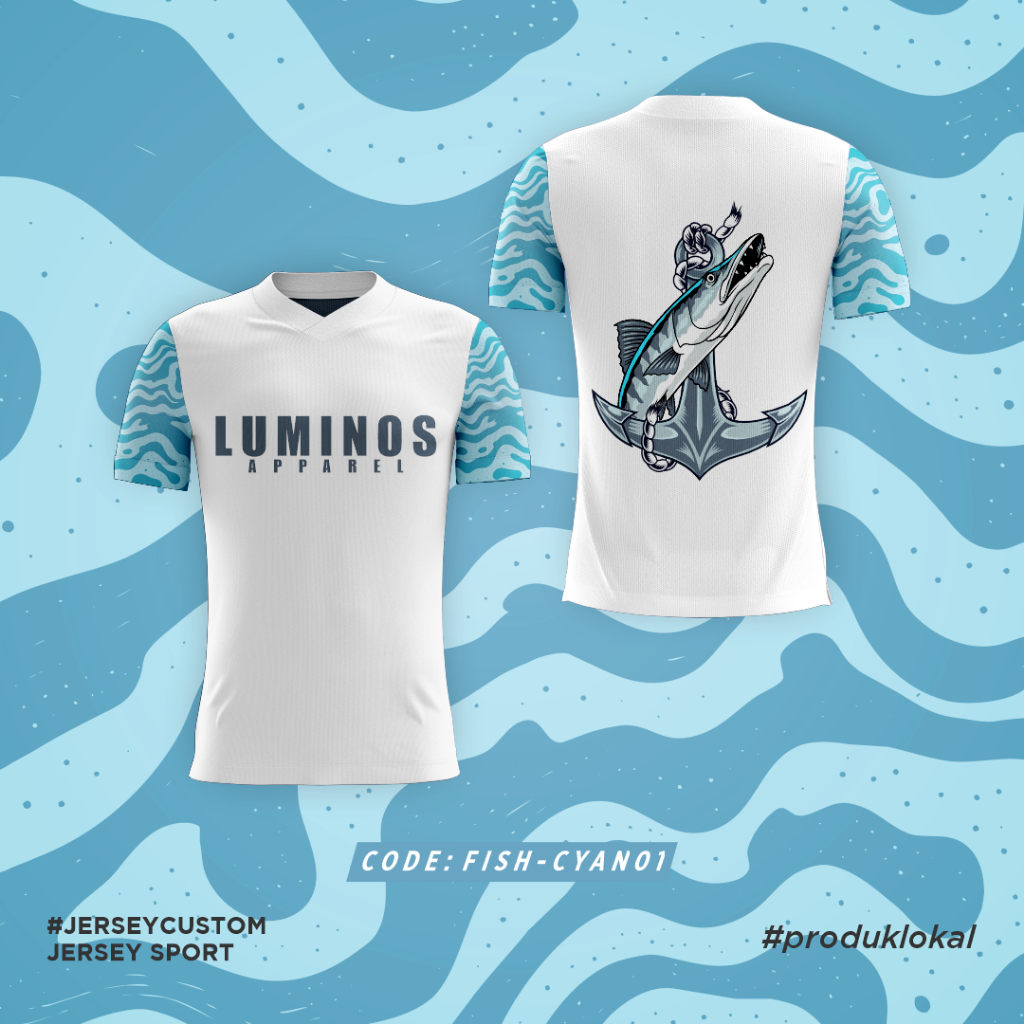 JERSEY MANCING CUSTOM | JERSEY FISHING | FREE DESIGN | JERSEY MURAH | JERSEY SPORT FREE DESIGN | FIS