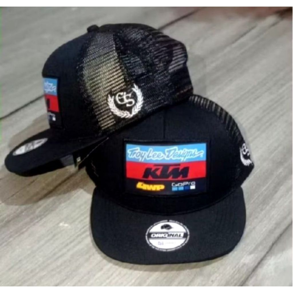 Topi Import KTM Premium/Topi KTM Racing/Topi KTM Jaring Snapback caps