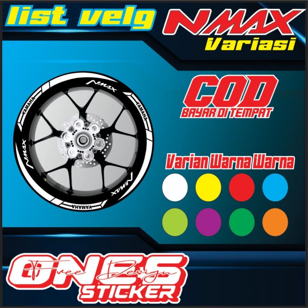 STIKER LIST VELK YAMAHA NMAX STIKERR VARIASI