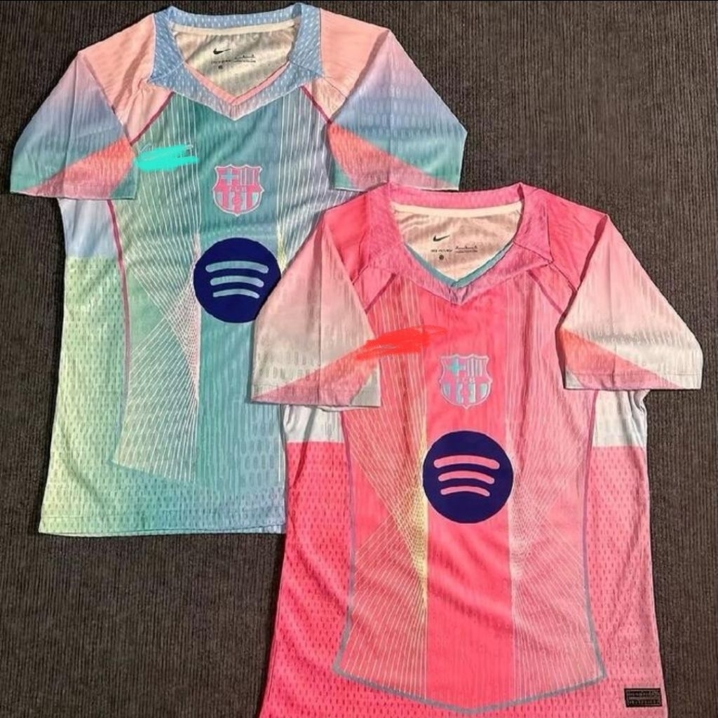 Jersey Kaos Baju Sepak Bola Barca Barka Barce Barcelona Home Away 3rd Third Special Edition Edisi Sp