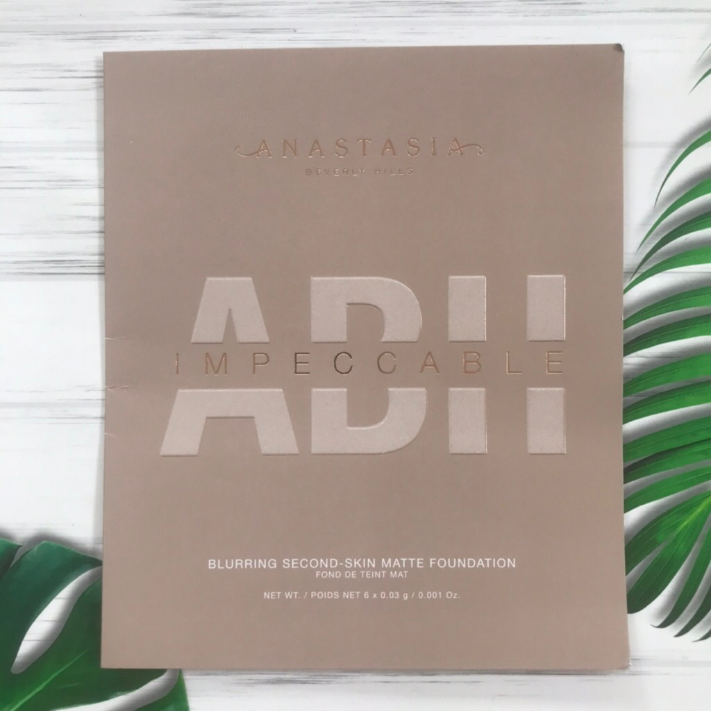 Anastasia Beverly Hills ABH Impeccable Blurring Second-Skin Matte Foundation sample size
