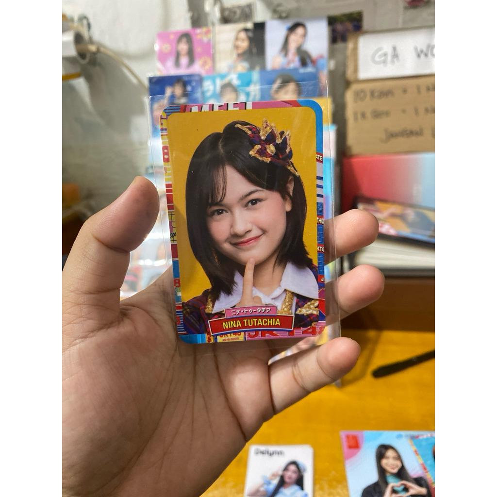 Photocard PC JKT48 Nachia Sister Reunion OFC