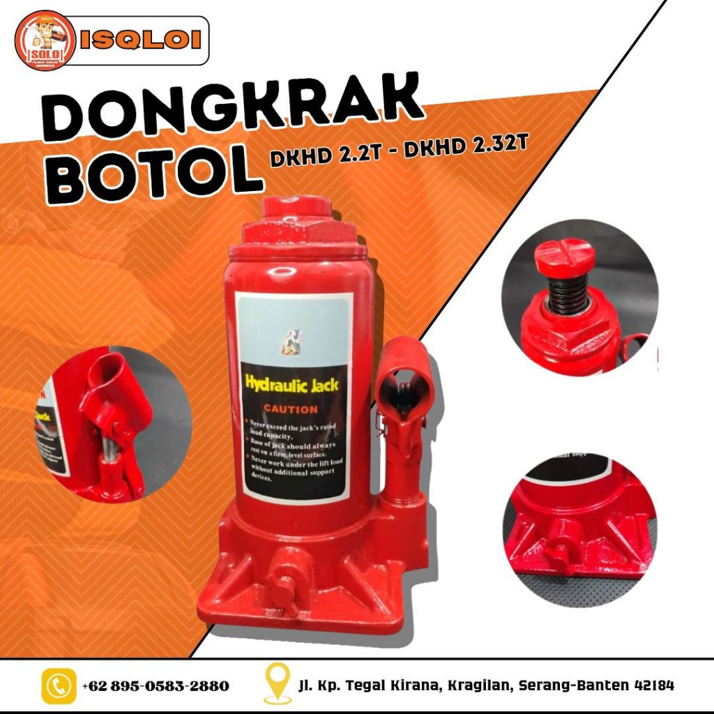 DONGKRAK HIDROLIK MODEL BOTOL & DONGKRAK HIDROLIK MODEL JEMBATAN
