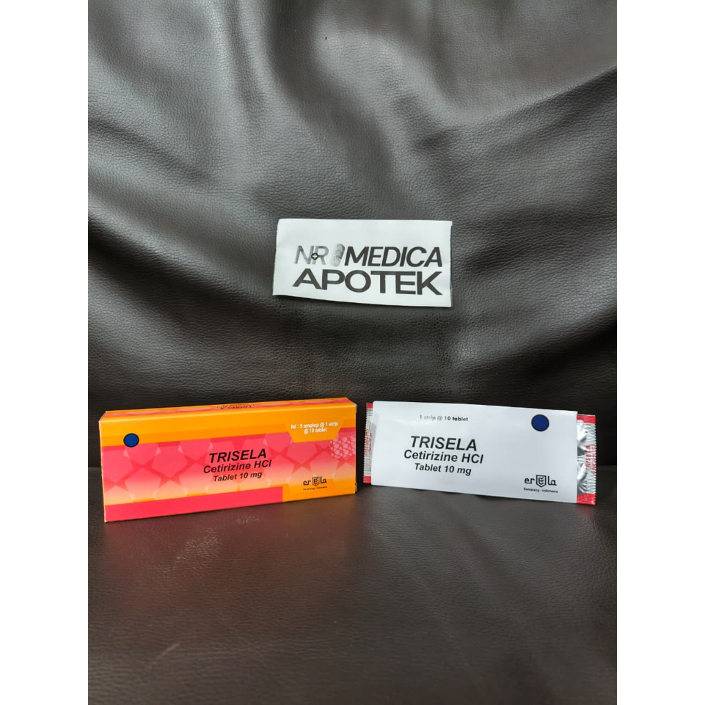 TRISELA Cetirizine HCl 10mg (10 Tablet) / Membantu meredakan alergi