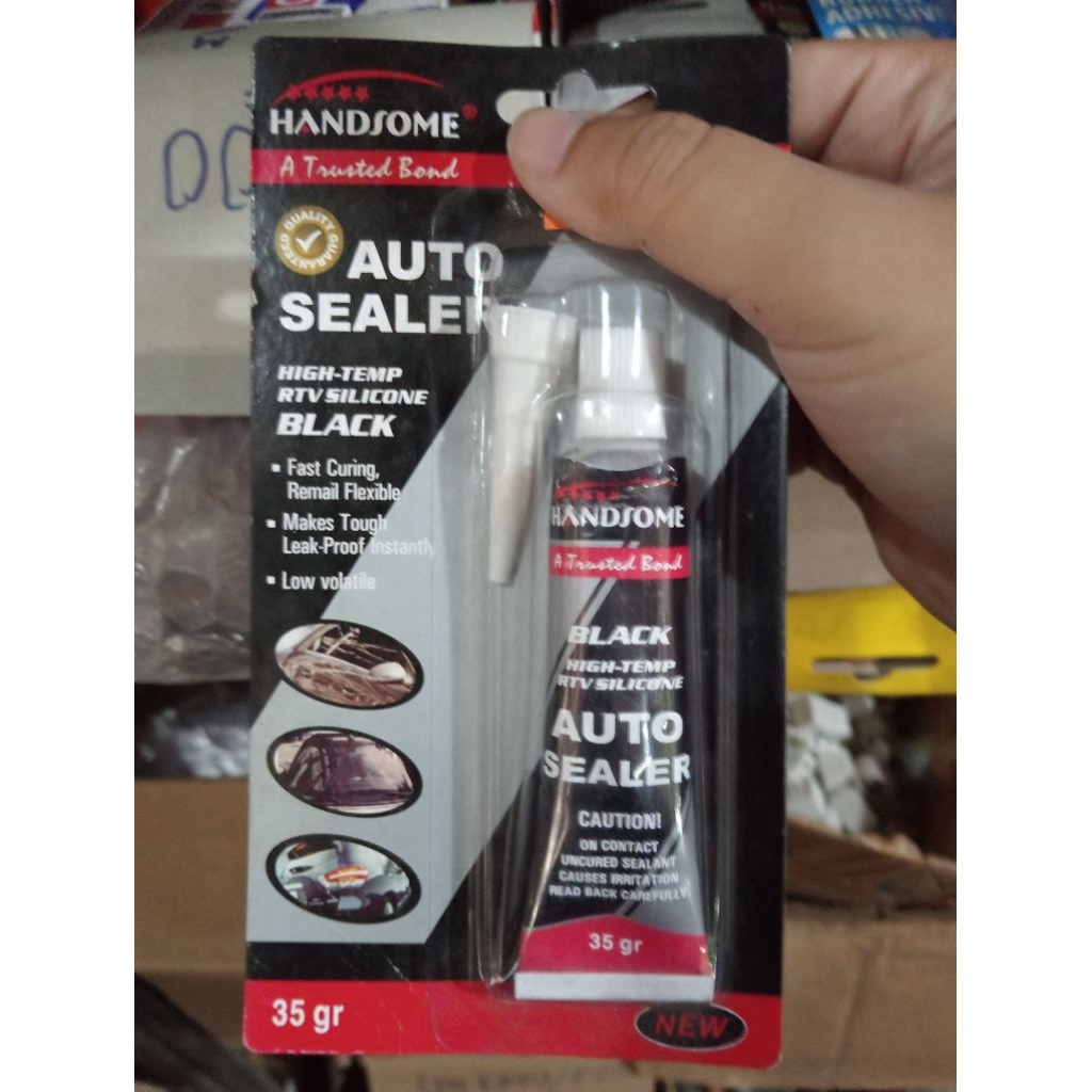 Sealent Hitam Merk Handsome