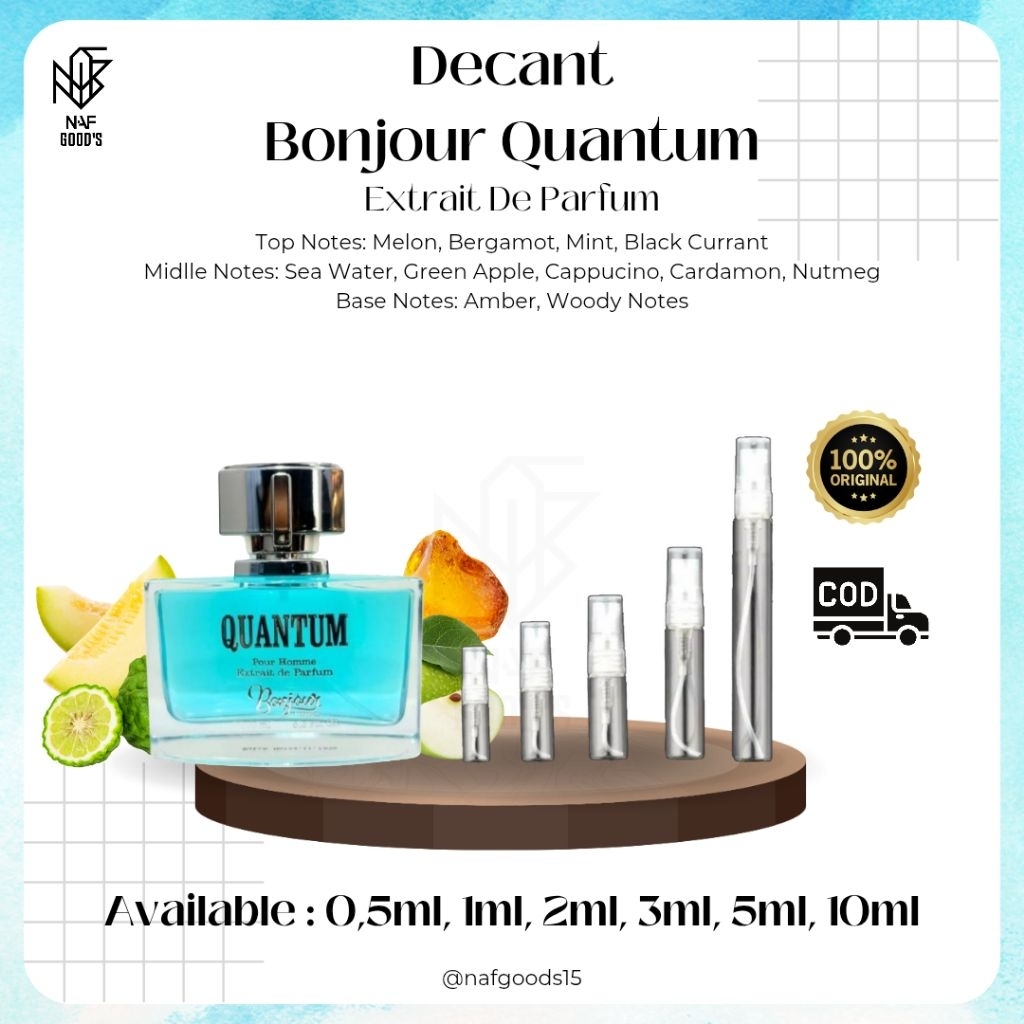 Decant Parfume Bonjour Quantum