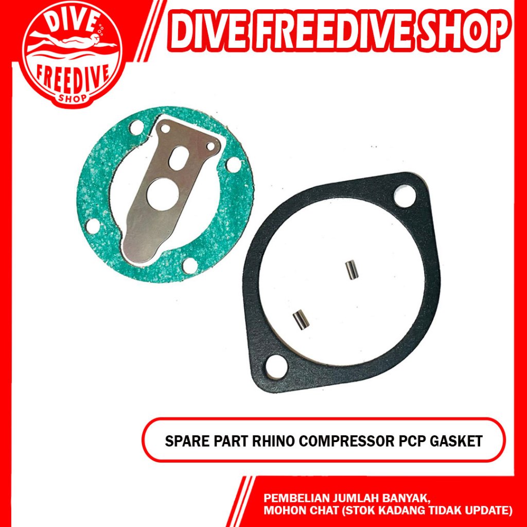 Spare Part Mini Compressor Rhino Gasket Air Pump PCP Pompa Kompressor