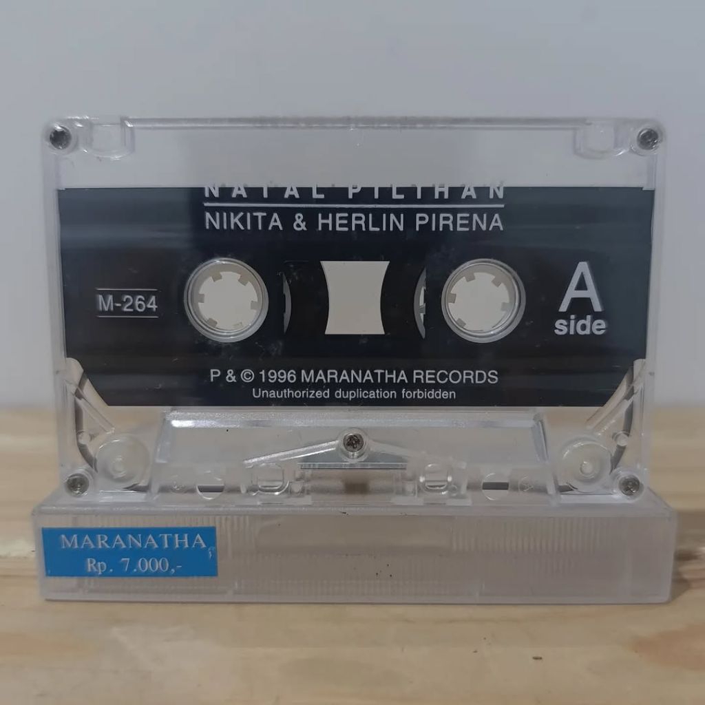 Kaset Religi NIKITA & HERLIN PIRENA - Natal Pilihan (TANPA COVER)