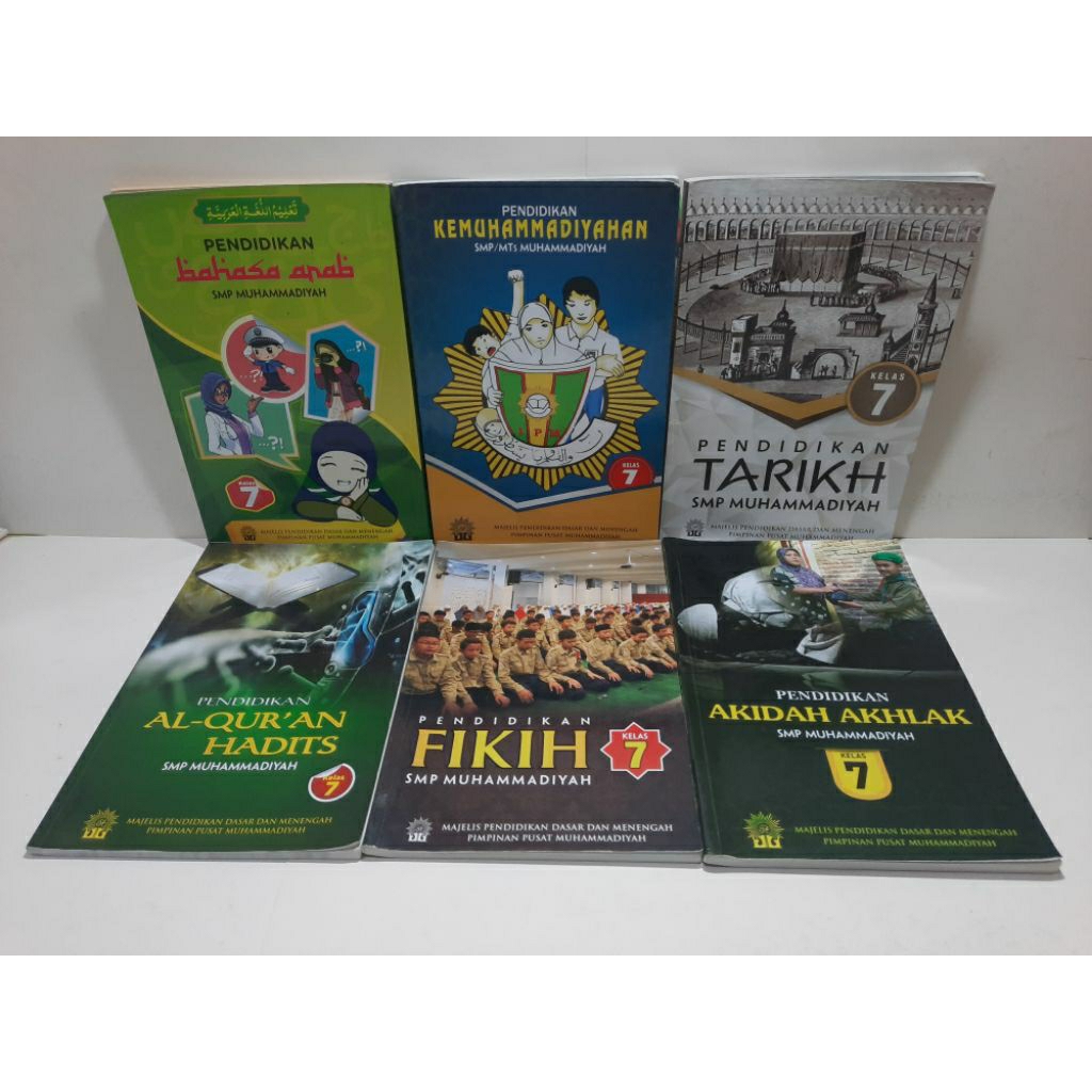 Bekas - Buku Muhammadiyah untuk SMP Kelas 7 Muhammadiyah
