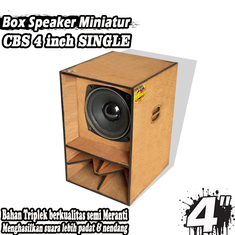 Box Speaker Miniatur CBS 4 INCH