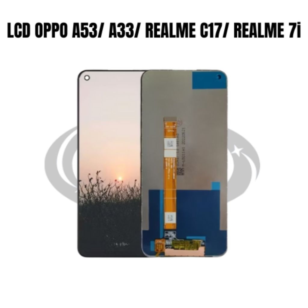 LCD OPPO A53/ A33/ REALME C17/ REALME 7i TOUCHSCREEN 100% ORIGINAL
