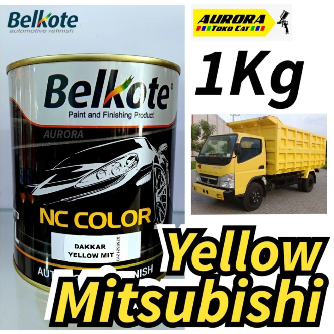 Cat Kuning Truck 1Kilo Belkote Dakkar Yellow Mitsubishi Fuso Truk Trek Canter Dakar