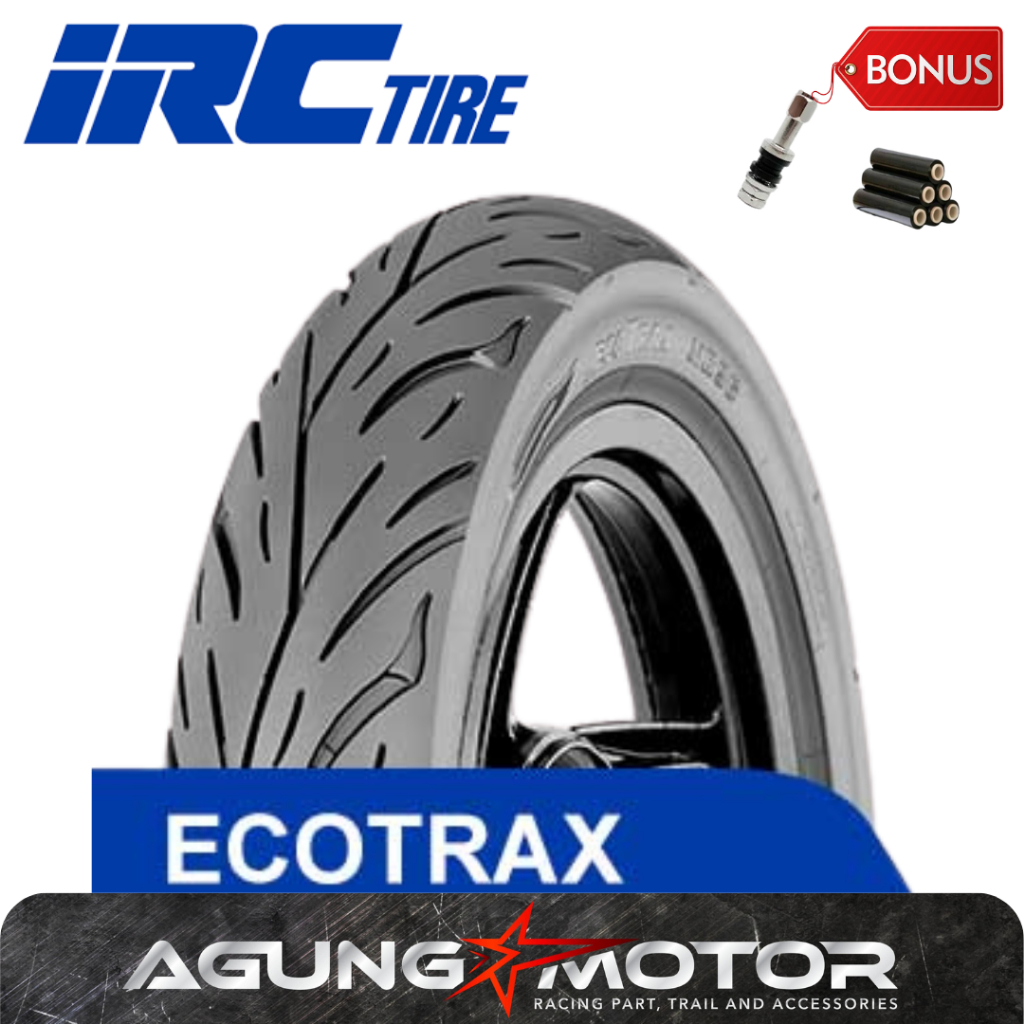 Ban IRC ECOTRAX Velg 14 Motor Scooter Matic rim 70/90-14 80/90-14 90/90-14
