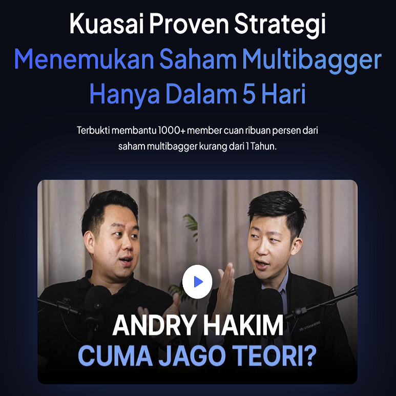 KELAS DICORD MIROR STOCKWISE by ANDRY HAKIM KELAS SAHAM FULL AKSES GRUB VIP + MODUL VIDEO