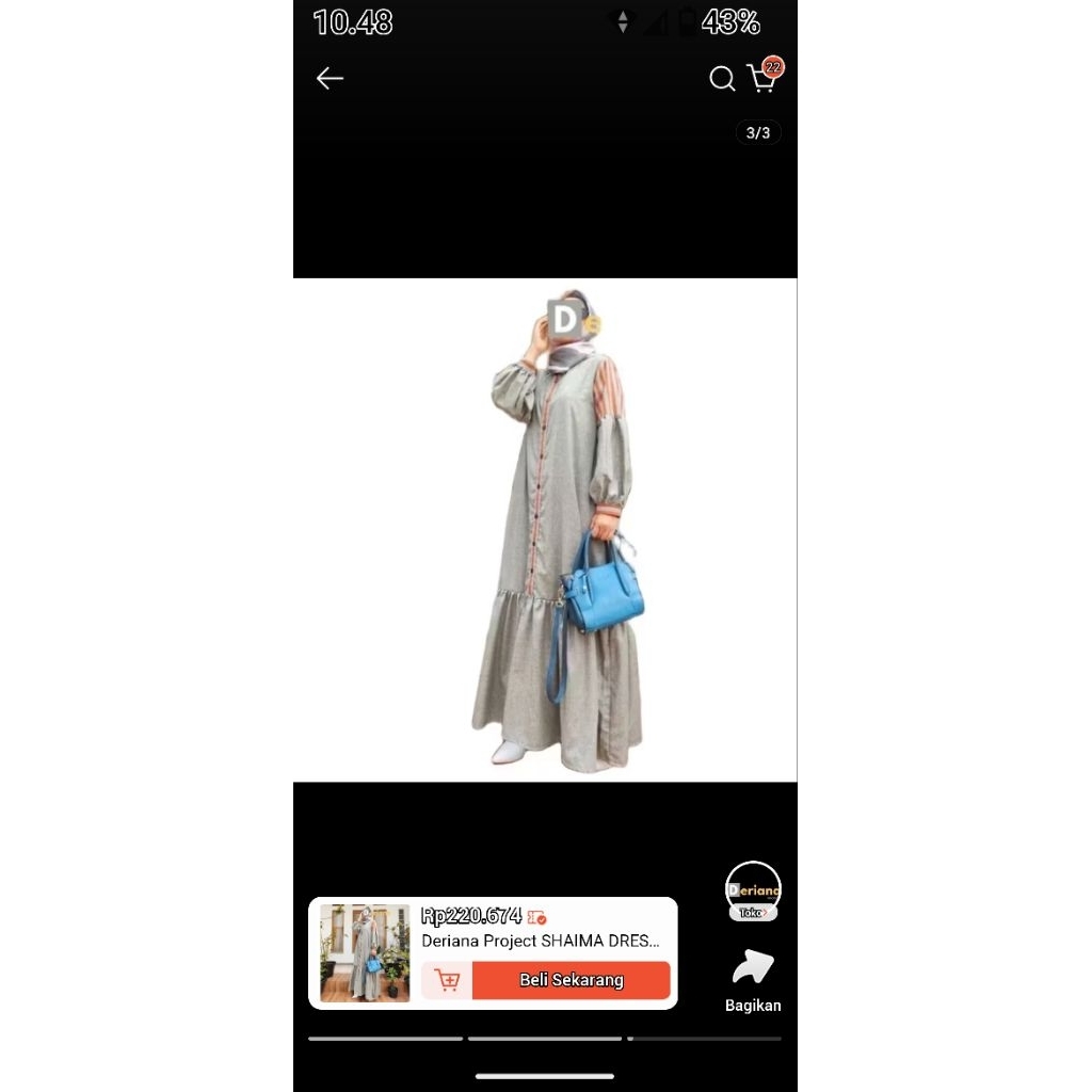 brend Deriana projek Baru