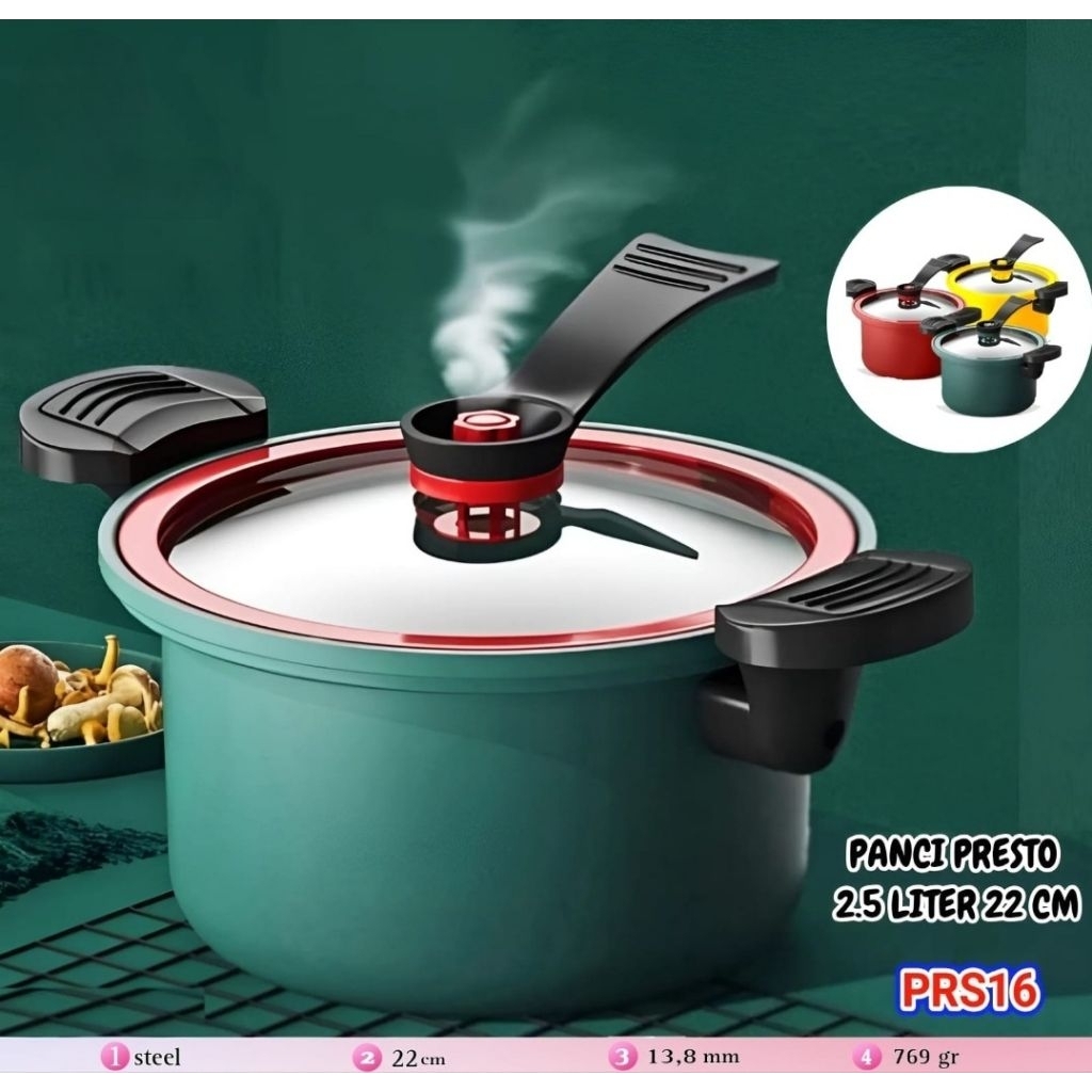 PANCI PRESTO 2,5 LITER PANCI KUAH TEFLON TOTIPOTENT