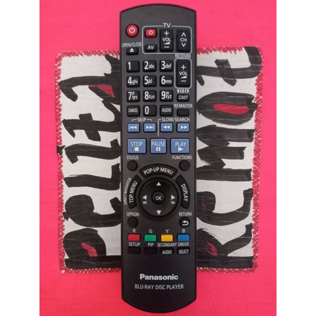 Remot Panasonic DVD PLAYER hometheather original terlengkap