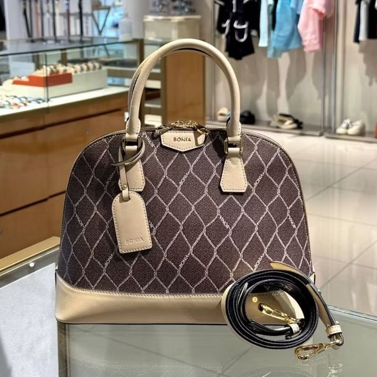 SALE tas bonia original sling top handle bag alma batik L