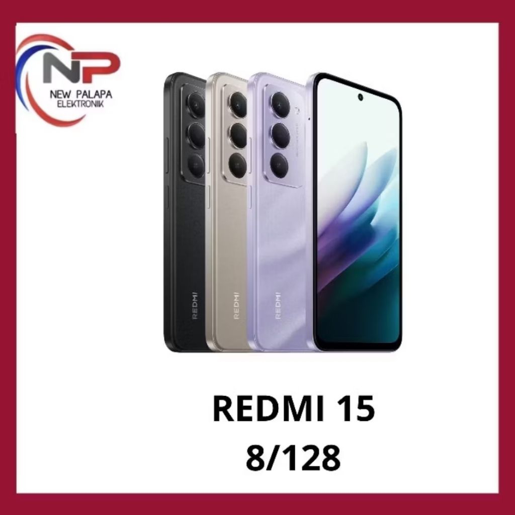 HP XIAOMI REDMI 15 Ram 8/128 GARANSI RESMI TAM