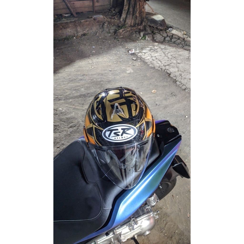 Helm TSR RAM4 Pedrosa Spirit Gold