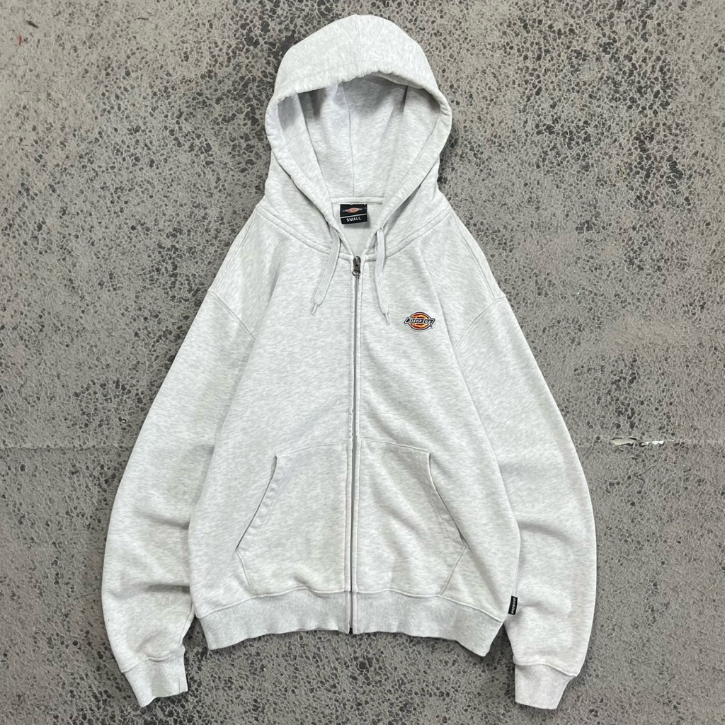 Dickies Small Logo Zip Hoodie Size S