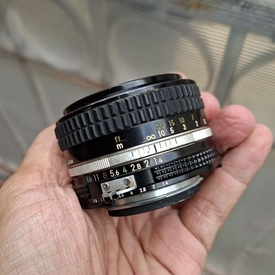 lensa manual nikon ai 50mm f1.4