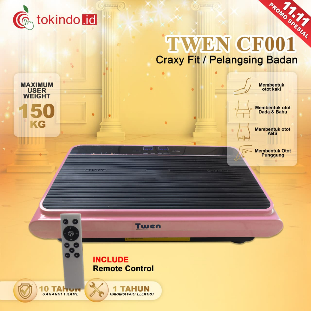 Crazy fit Twen CF001 Alat Olahraga Alat Pelangsing Tubuh CrazyFit