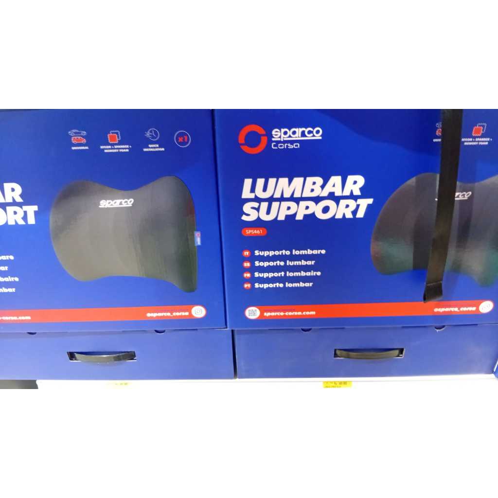 Bantal Pinggang Kursi Mobil - Sparco