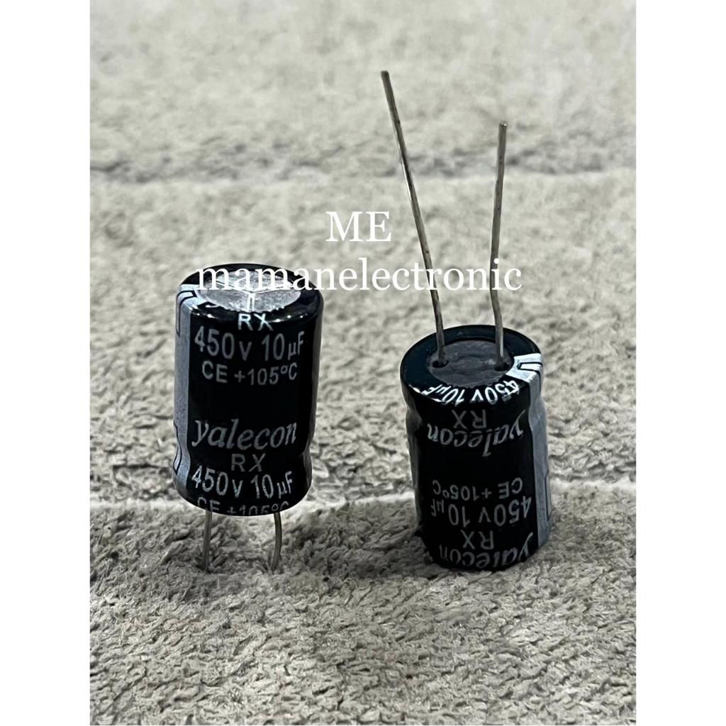 ELCO KAPASITOR 10UF 450V / CAPASITOR ELCO 10UF 450VOLT