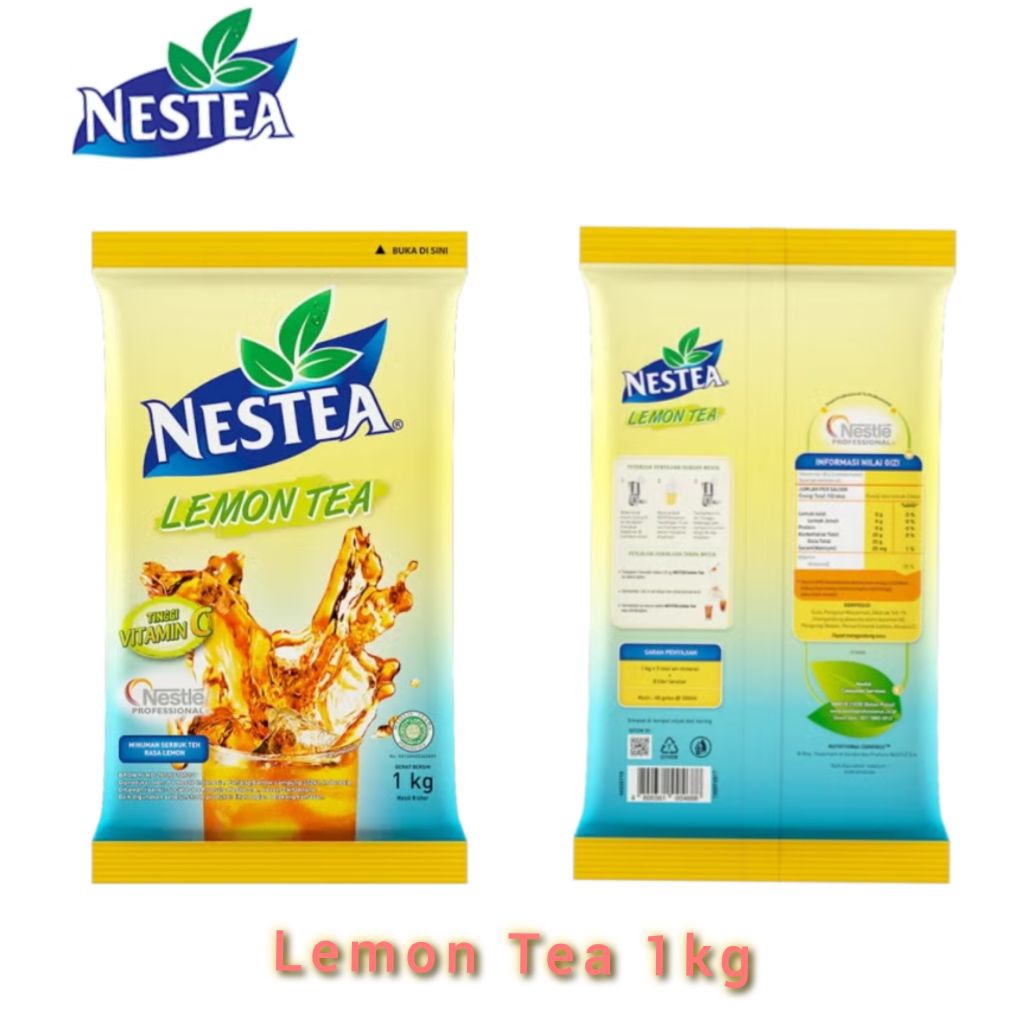 Nestea Lemon Tea 1kg – Teh Lemon Segar dengan Vitamin C