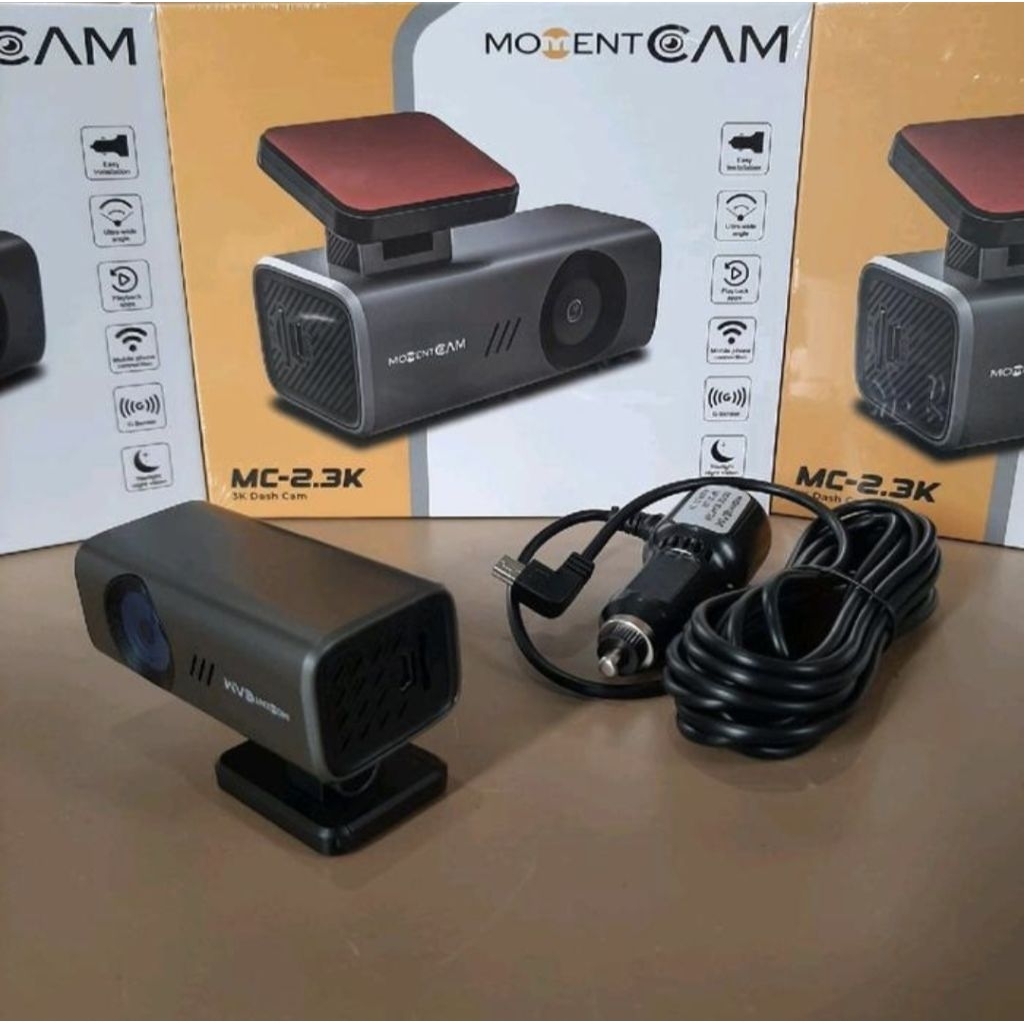 Dash Cam Mobil Kamera Depan 2K MOMENTUM 3K