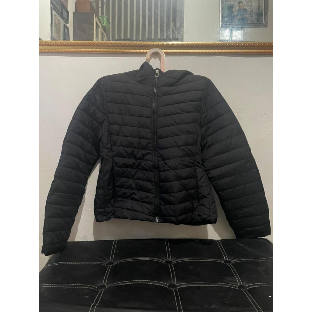 Jaket Winter Bulu Wanita Import Korea Dazy Waterproof Size S