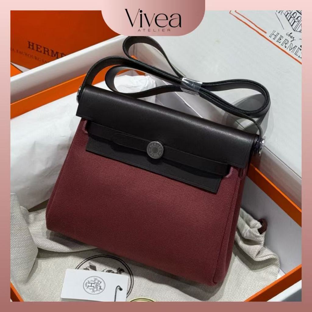 Pre Order Tas Mini Herbag 20cm – Canvas Premium, Slempang Wanita Ringan & Stylish, Shoulder Bag Comp