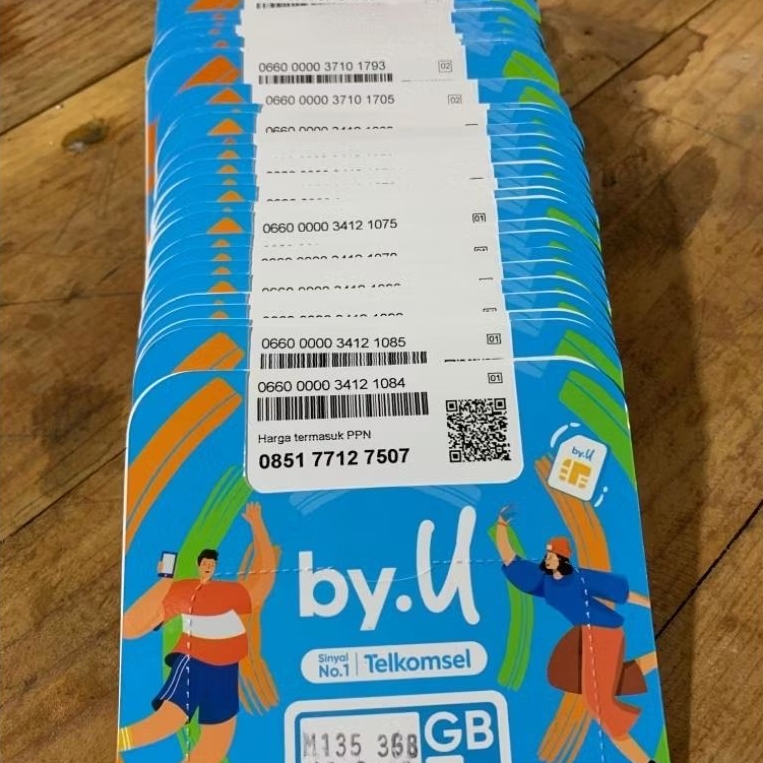 Perdana ByU simcard ByU nomor pilihan bonus quota 3GB