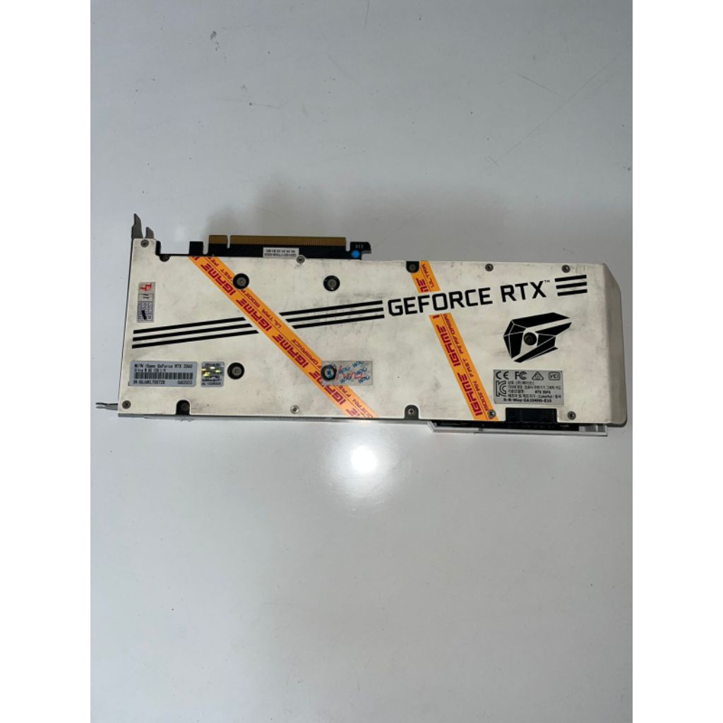 RTX 3060 colourful NO DISPLAY