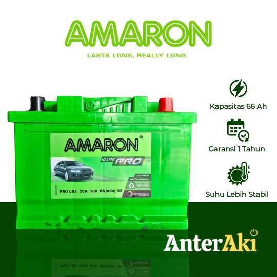 AMARON PRO DIN66 Aki Mobil Peugeot 406 - Aki Kering LN2 (60Ah)