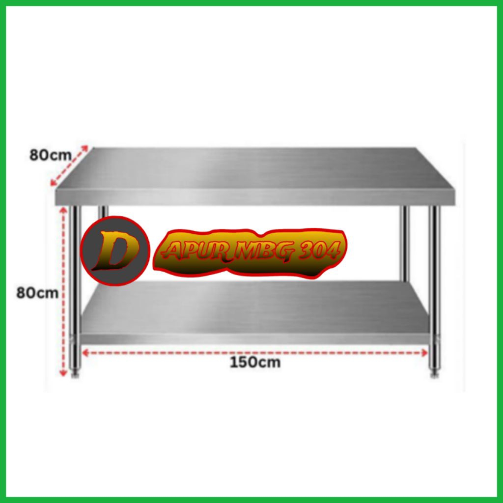Meja Dapur Stainless