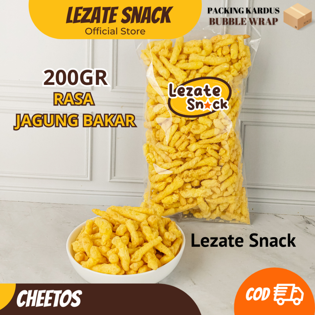 Chetos Kiloan 200gr Chetos Jagung Bakar / Cheetos Snack Kiloan Murah Widya Ayu Shop