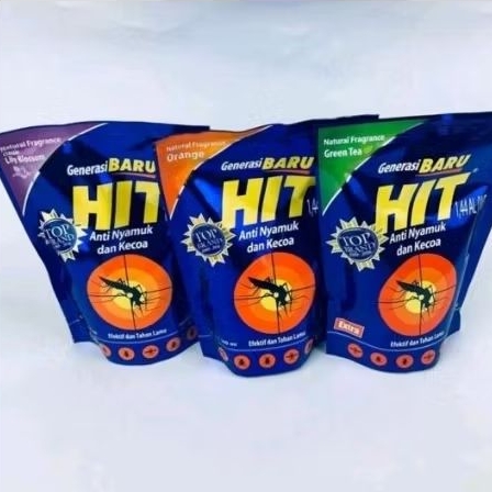Hit Cair Anti Nyamuk & Kecoa per varian Refill Spray 360ml / 700ml