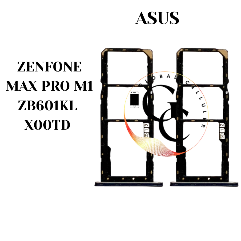 Simtray Asus Zenfone Max Pro M1 ZB601KL X00TD Original (Simlock Simcard)